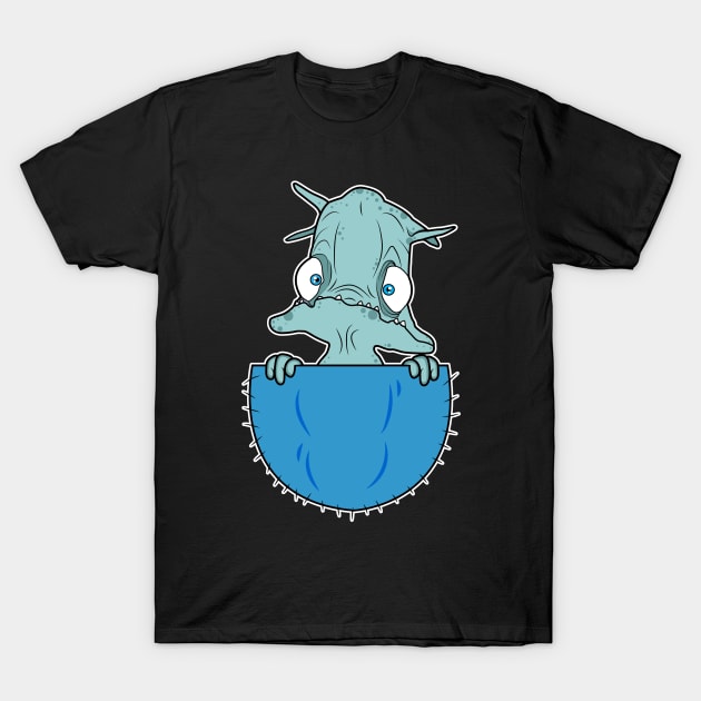 Munch's Pocket Oddysee T-Shirt by darthspaz